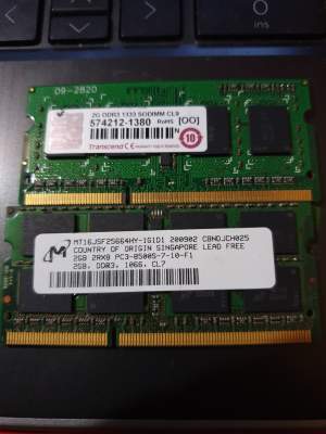 Ram ddr3 sodimm - Laptop on Aster Vender