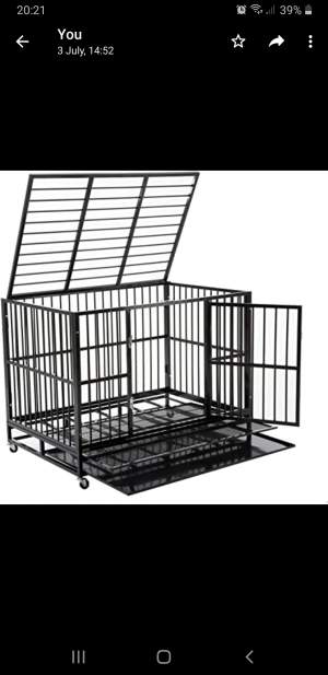 CAGE FOR SALE - Dogs on Aster Vender