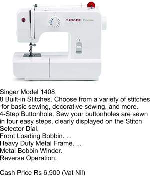 Singer Model 1408 - Sewing Machines on Aster Vender