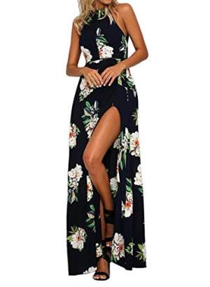 Black Floral Dress - Dresses (Women) on Aster Vender