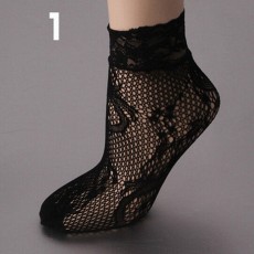 Sexy fishnet Soft Lace Short Ankle Socks - Socks & Leg wear (Women) on Aster Vender