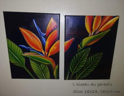 L'oiseau du paradis - Paintings on Aster Vender