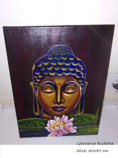 Gautama Buddha  - Paintings on Aster Vender