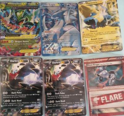 Rare pokémon cards  - Card games on Aster Vender