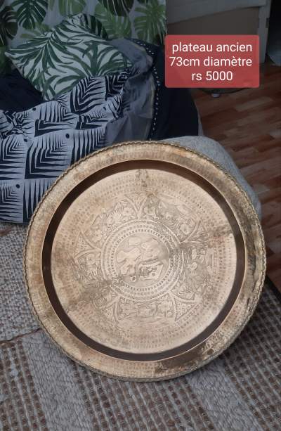 Antique platter - Interior Decor on Aster Vender