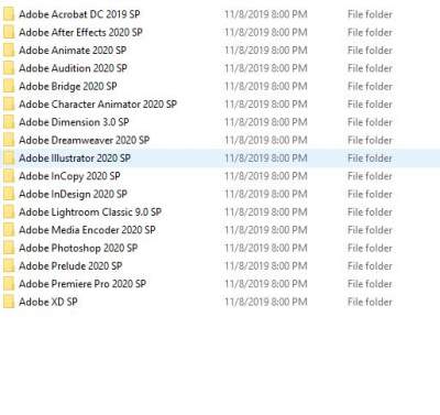 Adobe Master Collection CC 2020 OS:Windows - Software on Aster Vender