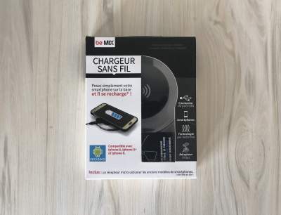 Wireless Charger with Conversion Kit (Micro USB) - Chargers on Aster Vender