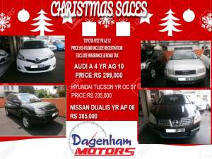 CHRISTMAS SALES  - Family Cars on Aster Vender