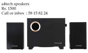 a4tech speakers / systeme audio - All electronics products on Aster Vender