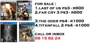 Playstation 3 & 4 Games - PS4, PC, Xbox, PSP Games on Aster Vender