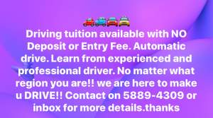 Driving tuition  - Sport Cars on Aster Vender