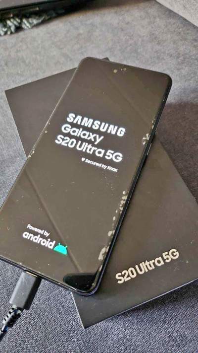 Samsung S20 Plus Black (128 Go / 8 Go de RAM / 4G+) - Galaxy S Series on Aster Vender