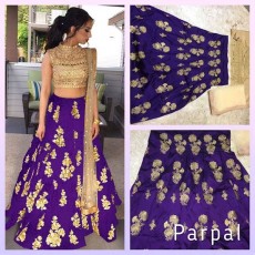 Semi stitched lehenga - Dresses (Women) on Aster Vender