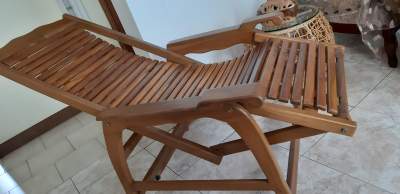TEAK WOOD Sleeping chair (good quality) - Chairs