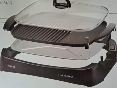 KENWOOD Electric Health Grill 1700 Watts, Black - Kitchen appliances on Aster Vender