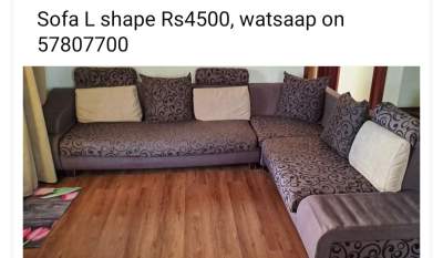 Sofa L shape - Sofas couches
