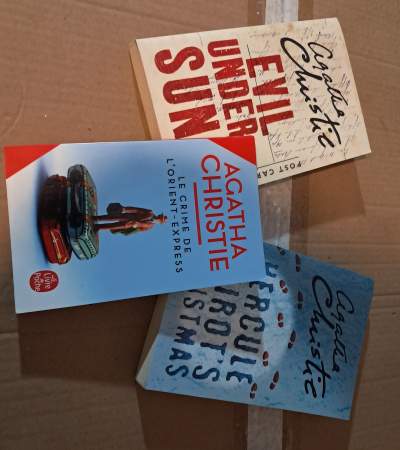 Agatha Christie books - Fictional books