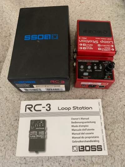 Boss RC-3 Loop Station - Processors, effects, etc