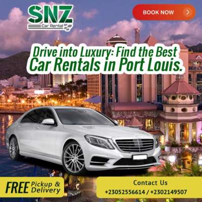 Rent a car in Port Louis - SNZ Car Rental - Other services