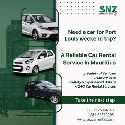 Luxury Car Rental Mauritius - SNZ - Other services