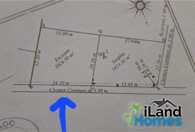 Residential land for sale at Poudre d’or Hamlet - Land