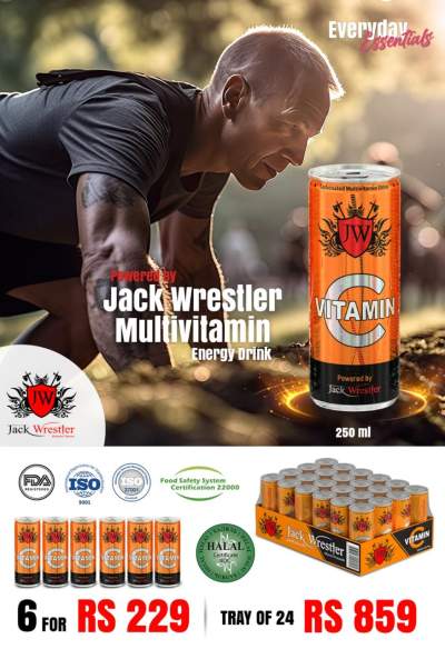 Vitamic C and wild energy drink - Nutrition supplements