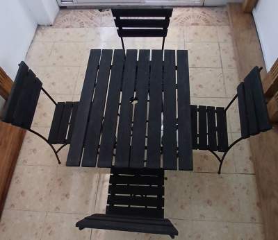 Table en fer forgé - Garden Furniture