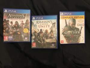 Ps4 Games ( 3 ) - PS4, PC, Xbox, PSP Games on Aster Vender