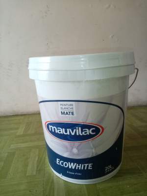 WHITE PAINT MAUVILAC 20 L - Interior Decor on Aster Vender