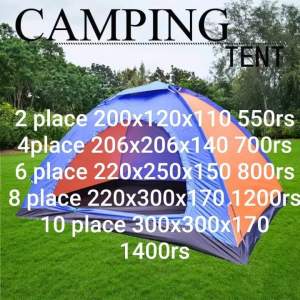 Camping tent various sizes - Camping equipment on Aster Vender