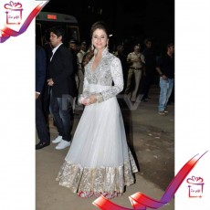 White Bollywood Replica Party wear  - Dresses (Women) on Aster Vender