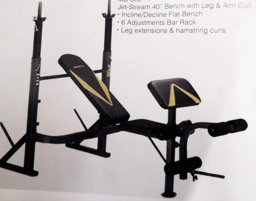 Bench and Barbell set - 0 - Fitness & gym equipment  on Aster Vender