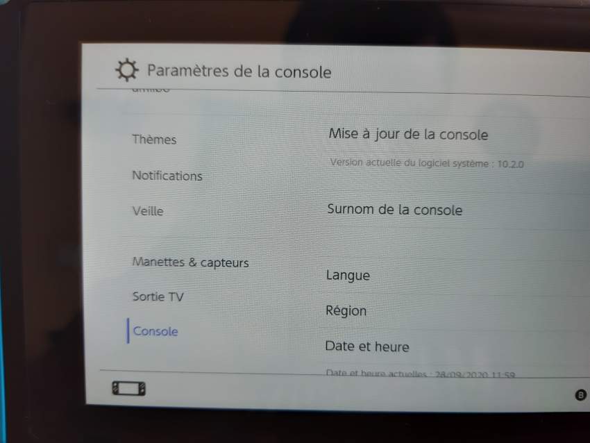 Vend Nintendo Switch etat comme neuve update 10.2.0 (LATEST VERSION) - 2 - Nintendo Switch  on Aster Vender