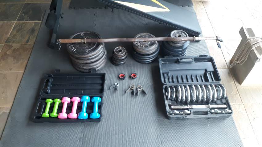 Gym set for SALE! ONLY for RS 20,000! Slightly negotiable - 3 - Fitness & gym equipment  on Aster Vender