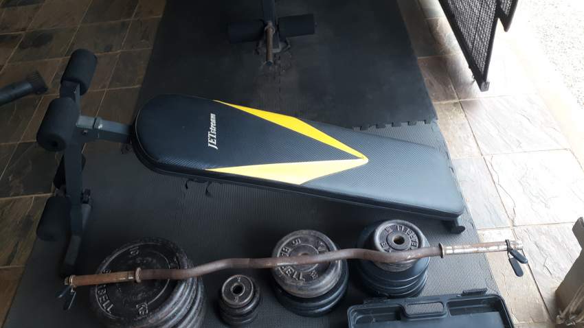 Gym set for SALE! ONLY for RS 20,000! Slightly negotiable - 2 - Fitness & gym equipment  on Aster Vender