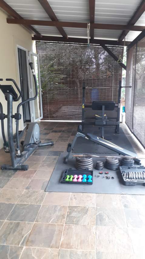 Gym set for SALE! ONLY for RS 20,000! Slightly negotiable - 4 - Fitness & gym equipment  on Aster Vender