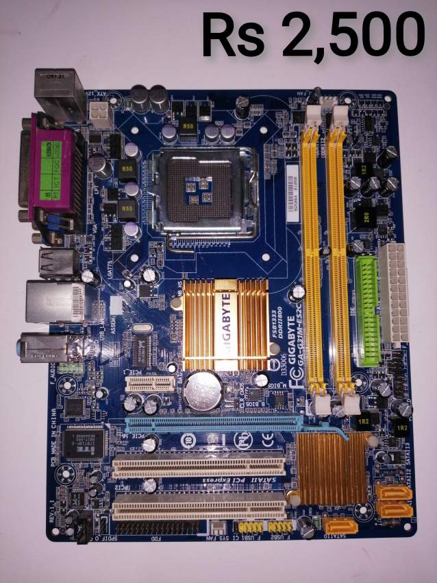 Gigabyte ga g31m es2c не включается