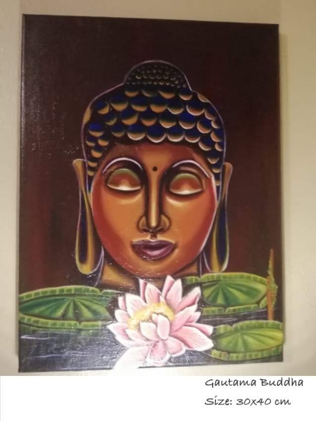 Gautama Buddha  - 1 - Paintings  on Aster Vender