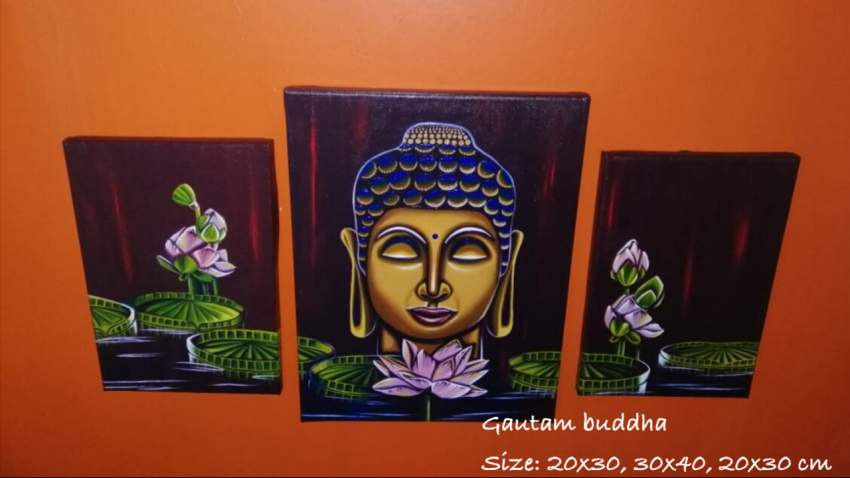 Gautama Buddha  - 0 - Paintings  on Aster Vender