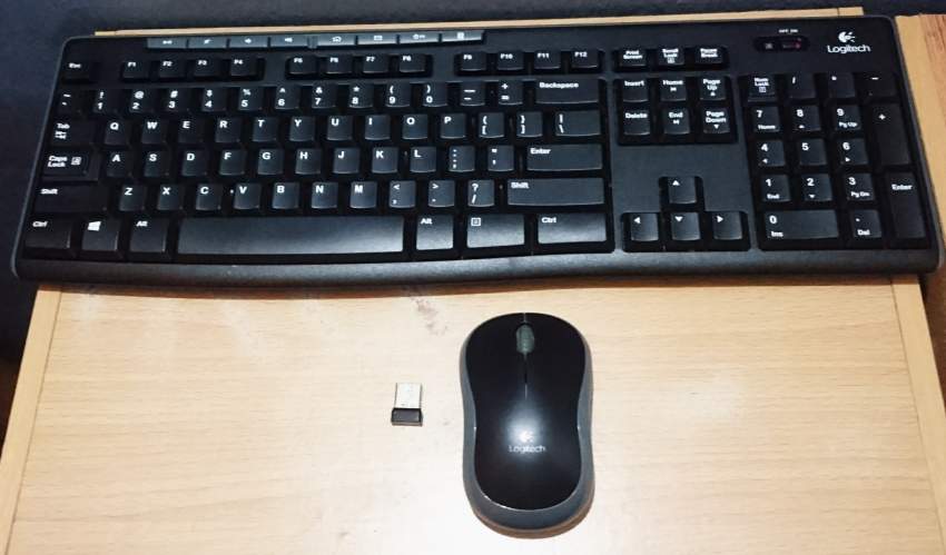 WIRELESS KEYBOARD & MOUSE - LOGITECH - 0 - All Informatics Products  on Aster Vender