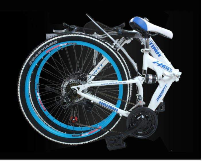 Imported  foldable bicycle with 21 speed transmission and disc brakes - 5 - Sports bicycles  on Aster Vender