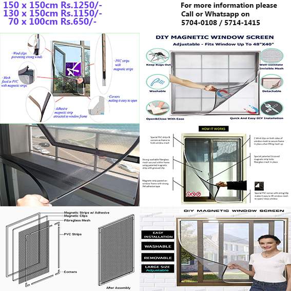 DIY Magnetic Mosquito Screens  - 1 - All household appliances  on Aster Vender