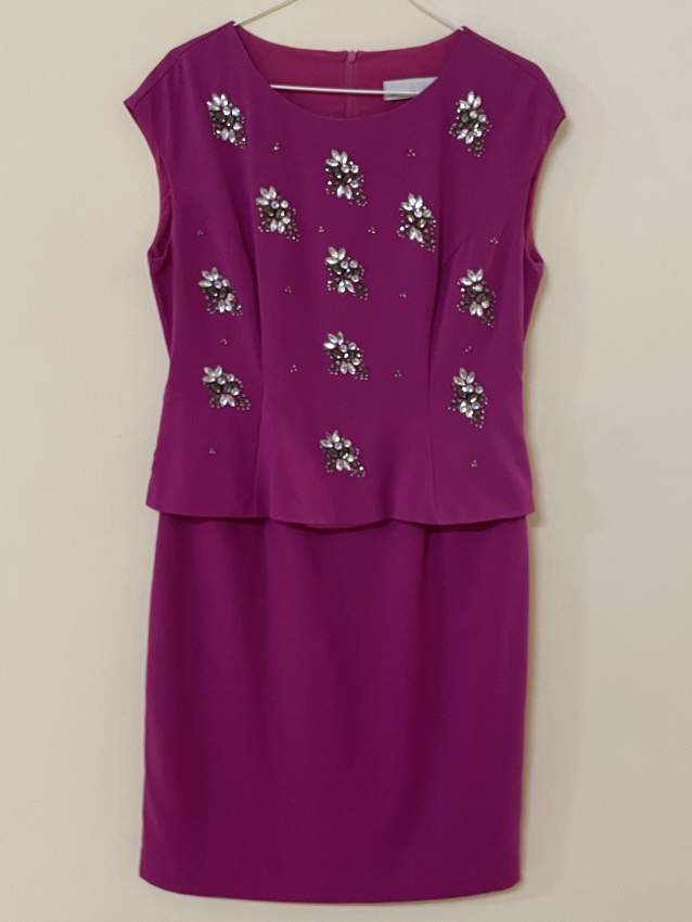 Evening/ party dress UK size 10-12, fuschia pink - 1 - Dresses (Women)  on Aster Vender