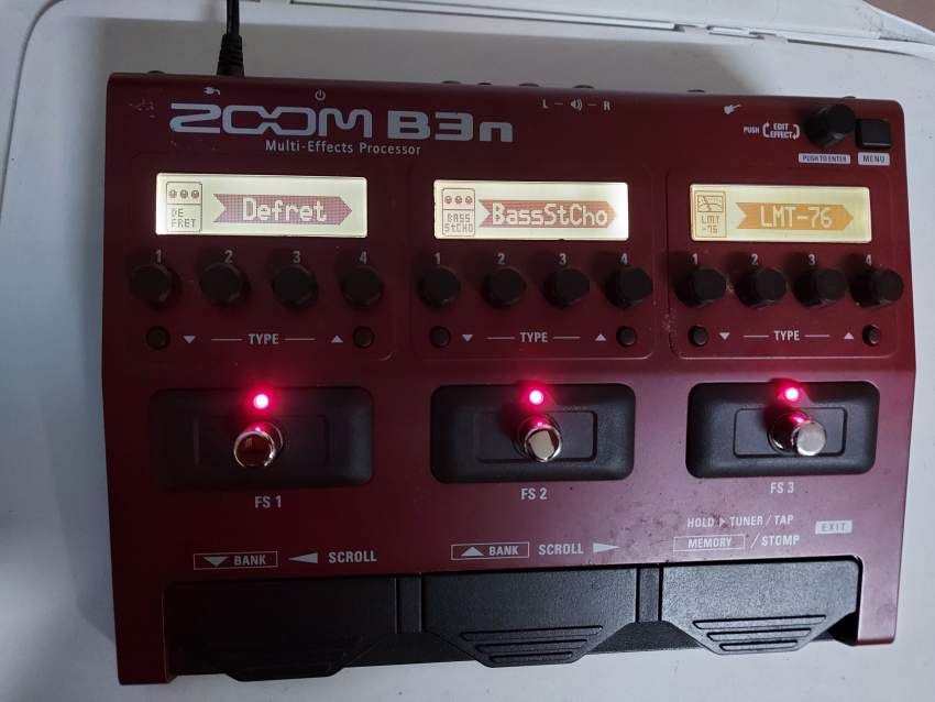 Zoom B3n Multi Effects Processor  - 3 - Processors, effects, etc  on Aster Vender