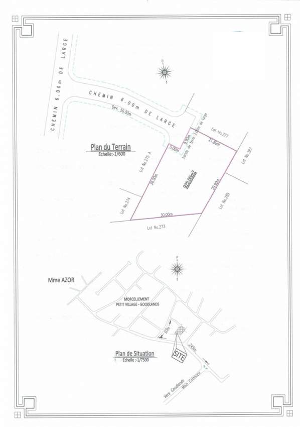 (Ref. MA7-217) À vendre terrain résidentiel - St Antoine - 7 - Land  on Aster Vender