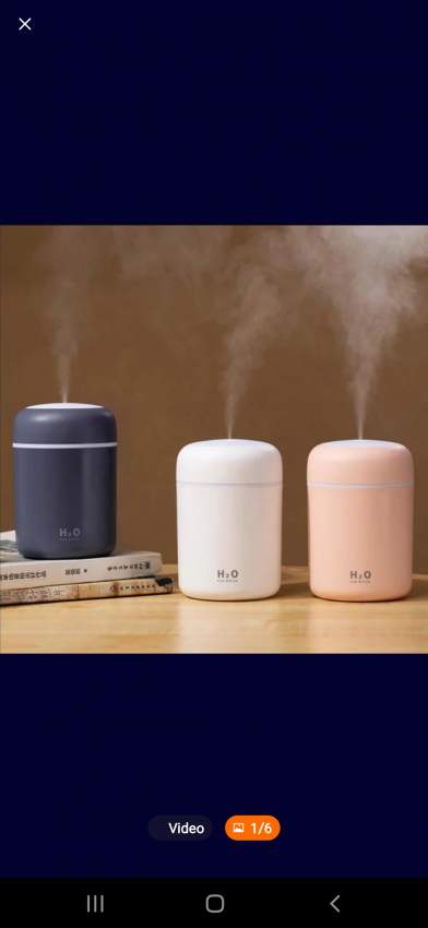 Portable USB ultrasonic Humidifier perfume  - 2 - All electronics products  on Aster Vender