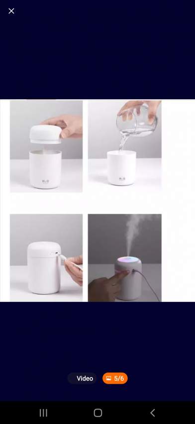 Portable USB ultrasonic Humidifier perfume  - 4 - All electronics products  on Aster Vender