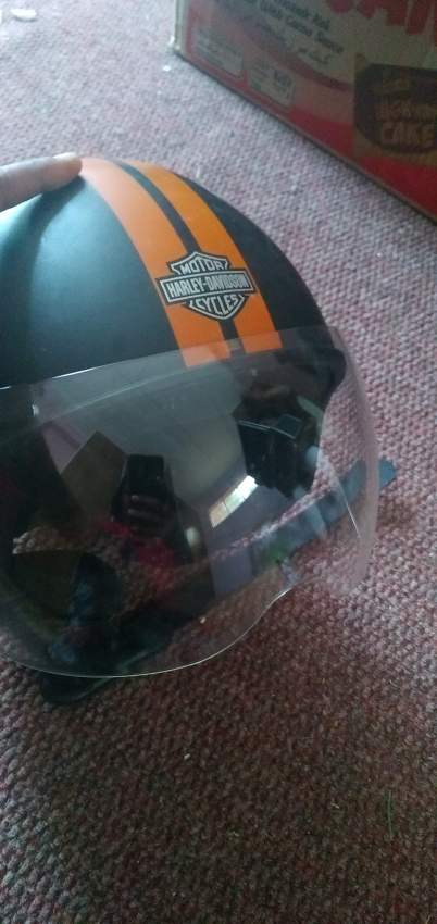 Harley Davidson helmet and handle bar for sale - 1 - Cruisers & Choppers  on Aster Vender