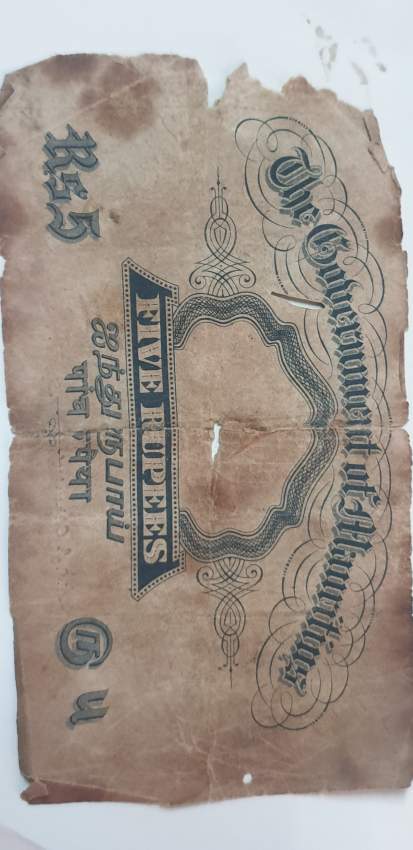 Old currency King George VI 1937 - 1 - Banknotes  on Aster Vender