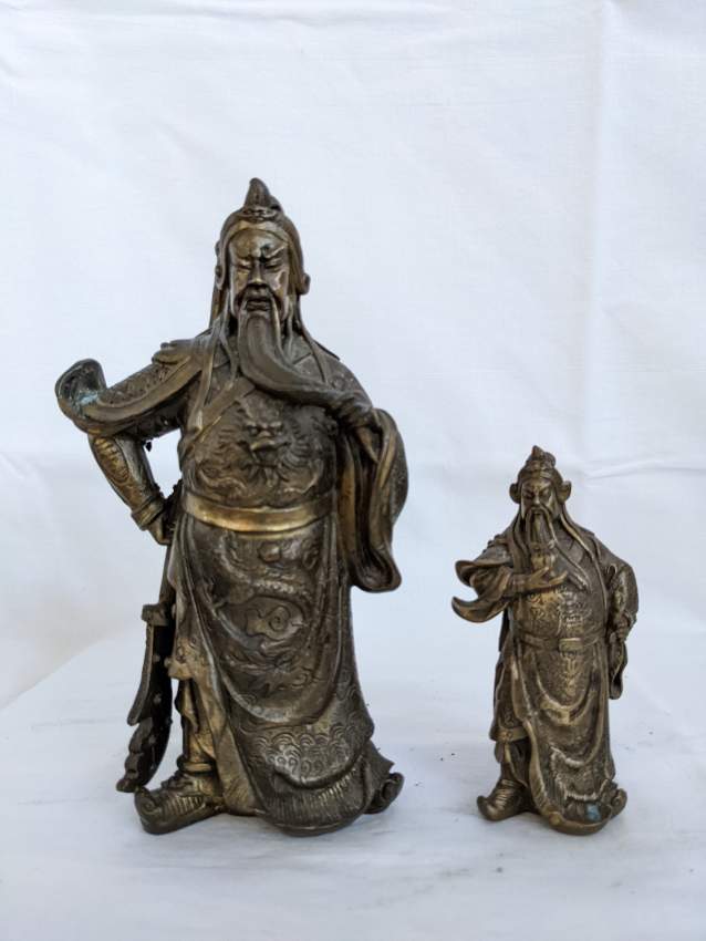 2 guerriers chinois - 2 chinese warriors - 0 - Old stuff  on Aster Vender